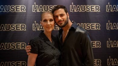 Céline Dion au spectacle de Hauser avec ses fils: le public l’ovationne