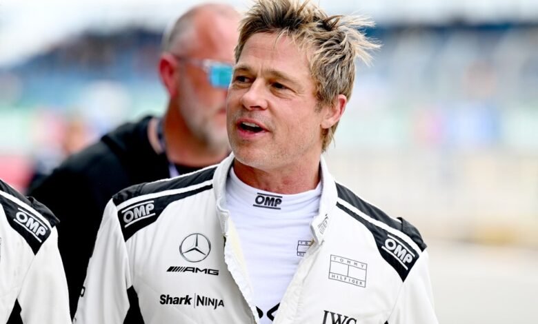 Brad Pitt Returns To Film At UK Grand Prix, Following Title And Poster Drop For F1 Movie