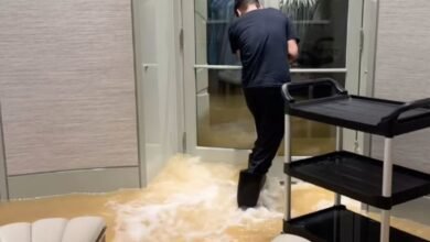 Drake shares video of his flooded Toronto mansion