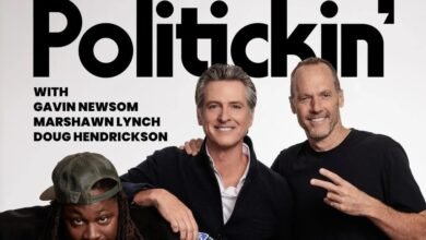 Gavin Newsom Launches Podcast With NFL Legend Marshawn Lynch