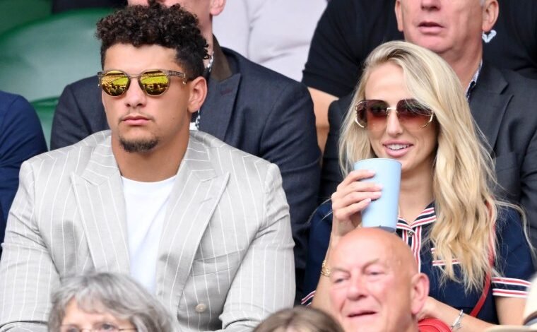 Patrick and Brittany Mahomes make an appearance at Wimbledon