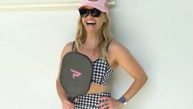 Reese Witherspoon Matches with Her Niece, Draper, in Flirty Gingham Skort and Sports Bra: Shop the Look!