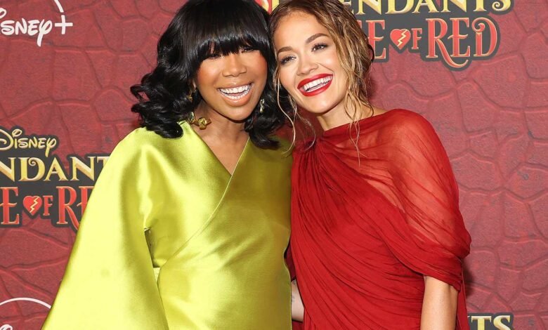 Rita Ora, Brandy and More! All the Stars Arriving at the ‘Descendants: The Rise of Red’ Premiere