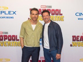 Ryan Reynolds and Hugh Jackman bring Deadpool and Wolverine to Toronto