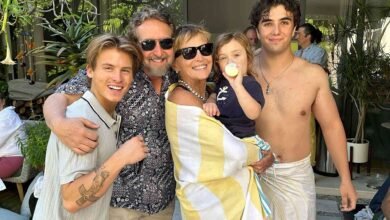 Sharon Stone Celebrates with Son Roan at Fourth of July Pool Party: ‘Happy Independence Day!’