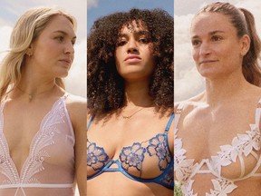 Skimpy lingerie ad featuring female Olympians sparks outrage