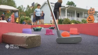 Antigonish County boy’s mini-putt course a swinging success