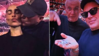 Channing Tatum Is Gifted Guitar Picks By Taylor Swift’s Dad During ‘Date Night’ with Zoë Kravitz at Eras Tour