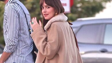 Dakota Johnson Spotted Wearing Engagement Ring from Chris Martin Following Split Rumors