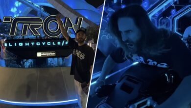 Jared Leto Rides Disney World’s ‘Tron Lightcycle Run’ For First Time: “I Feel Like I’m Home”