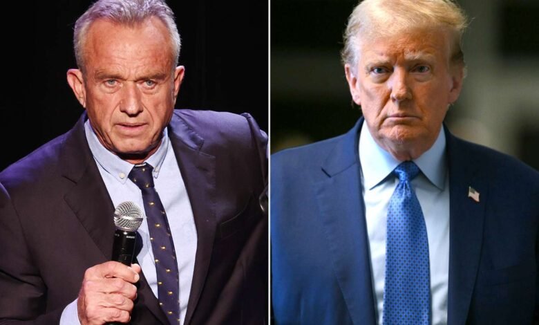 Robert F. Kennedy Jr. Drops Out of Presidential Race, Backs Donald Trump