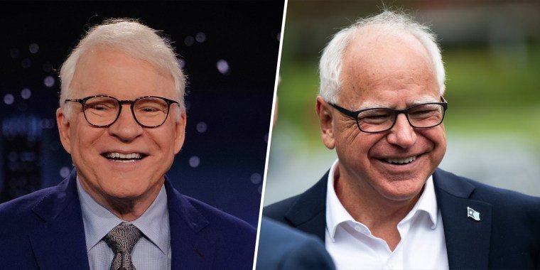 Steve Martin reveals what he said when asked to play Tim Walz on ‘SNL’