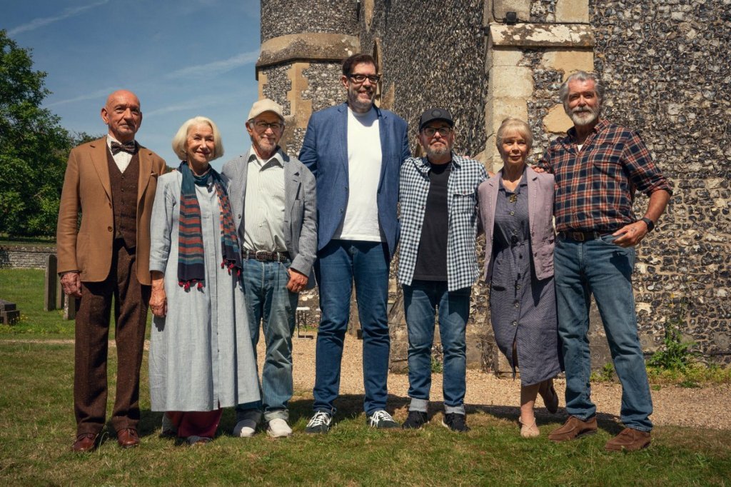 Steven Spielberg Visits Set Of Netflix’s Richard Osman Adaptation ‘The Thursday Murder Club’