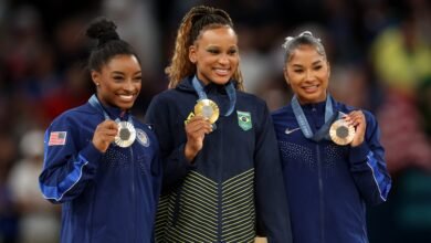 We Had an All-Black Podium For the First Time in Olympic Gymnastics History