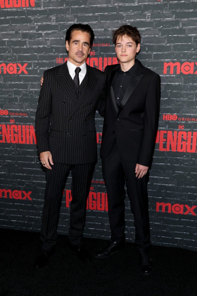 Colin Farrell brings son Henry to ‘The Penguin’ premiere. What to know about his 2 kids