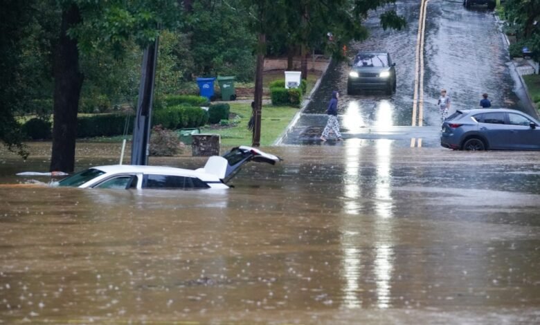 Fox Weatherman Interrupts Live Broadcast To Save Screaming Woman Trapped In Flooded Car