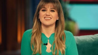 Kelly Clarkson Has Been Breaking Out the Fall Staple Dress That Reese Witherspoon Is a Fan Of, Too