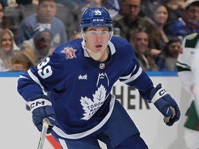 Leaf Notes: Fraser Minten awaits injury verdict after sweep of Habs