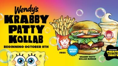 Are you ready, kids? Wendy’s debuts ‘SpongeBob’ Krabby Patty burger and Frosty