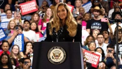 EN VIDÉO | Beyoncé prend la parole au rassemblement de Kamala Harris