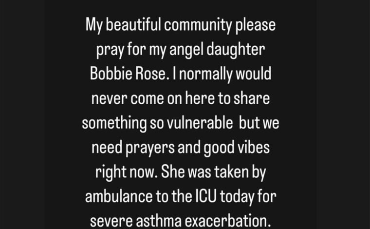 ‘Real Housewives’ star Whitney Rose asks for prayers after daughter was taken to the ICU