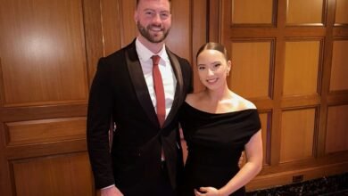 Eminem’s Pregnant Daughter Hailie Jade Scott and Husband Evan McClintock Have Glam Date Night at Wedding: ‘Favorite Plus 2’