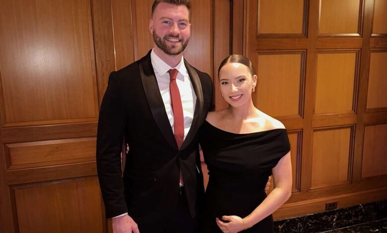 Eminem’s Pregnant Daughter Hailie Jade Scott and Husband Evan McClintock Have Glam Date Night at Wedding: ‘Favorite Plus 2’