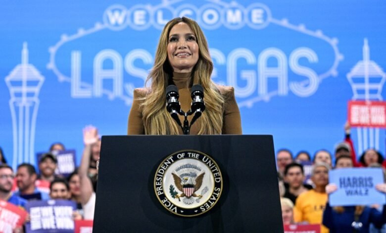 Jennifer Lopez, At Kamala Harris Rally, Says Donald Trump’s Madison Square Garden Event Offended “Humanity And Anyone Of Decent Character”
