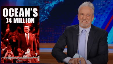 Jon Stewart Jokes Election Was Stolen — By More People Voting For Trump: “Ocean’s 74 Million”