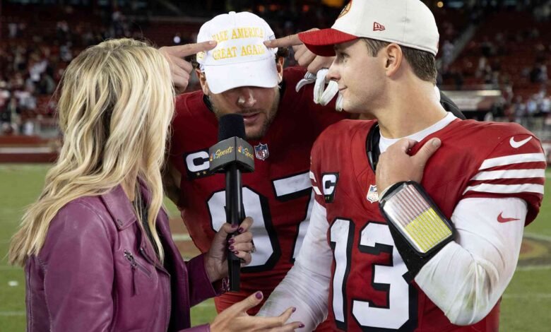 NFL Player Nick Bosa Fined ,255 for Wearing ‘Make America Great Again’ Hat During Postgame Interview