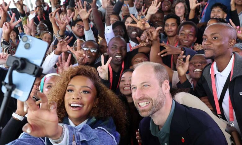 Prince William Arrives in South Africa to Kick Off Earthshot Prize Week — With a Selfie!