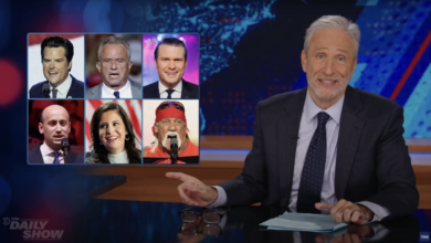 ‘The Daily Show’: Jon Stewart Predicts Trump Will Nominate Hulk Hogan To “Provocative & Unorthodox” Cabinet