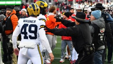 Michigan Upset Over Ohio State Erupts Into Massive On-Field Brawl Captured Live Amid Post-Game Interviews